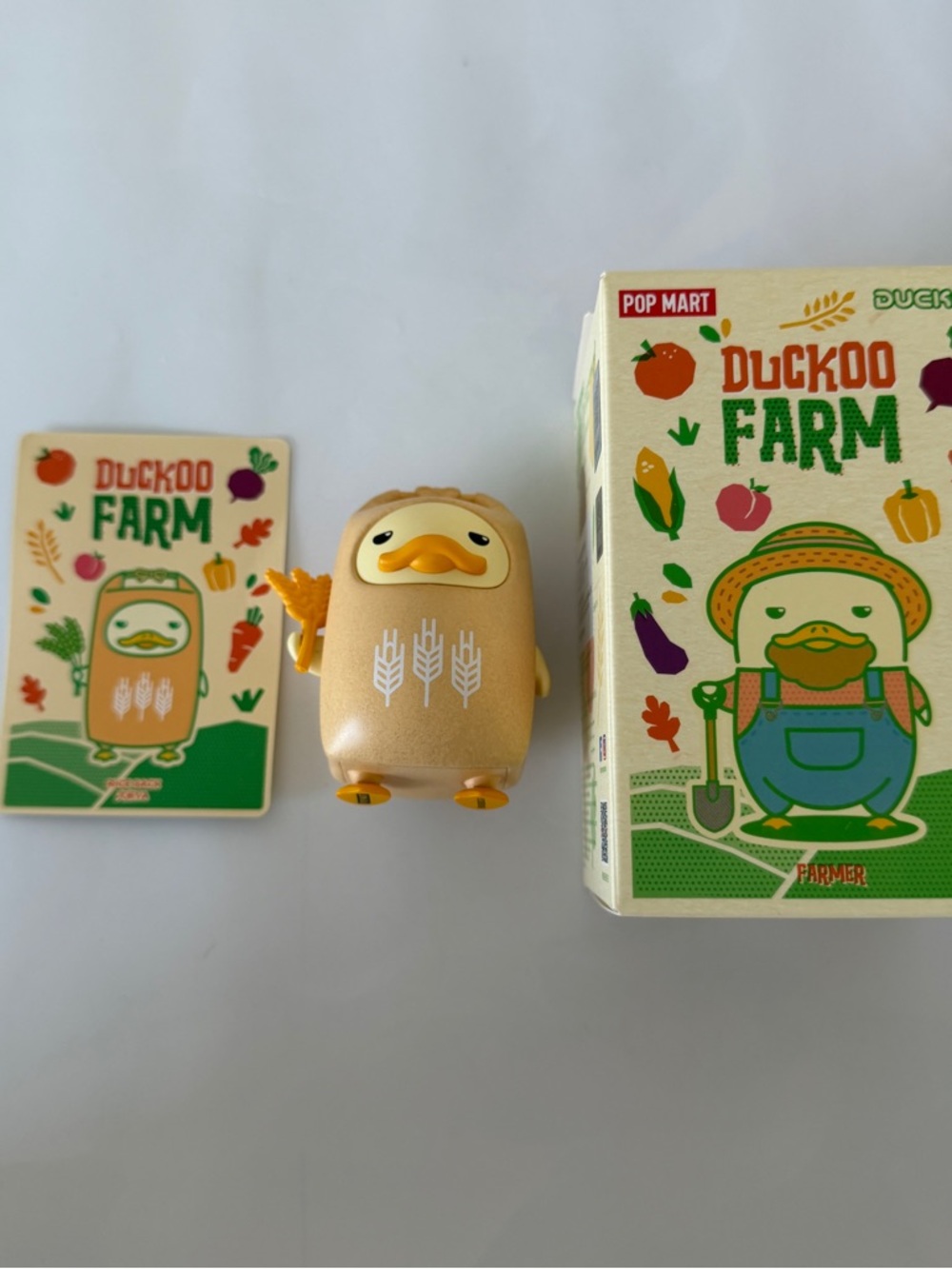 Pop Mart duckoo farm series: rice sack figurine